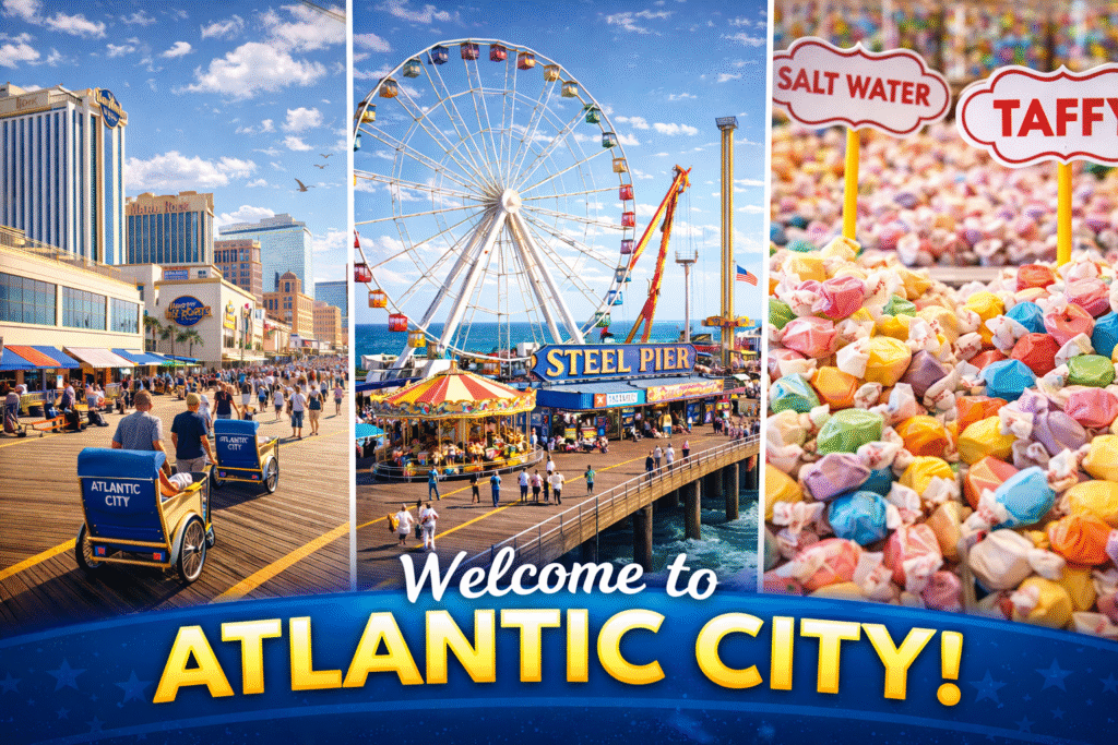 Atlantic City Boardwalk NJ