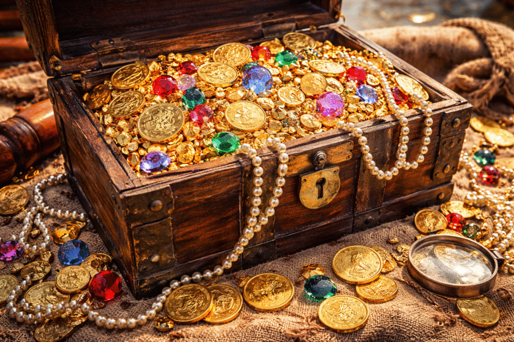 Finding sunken gold at Jersey Shore Pirates Brick NJ