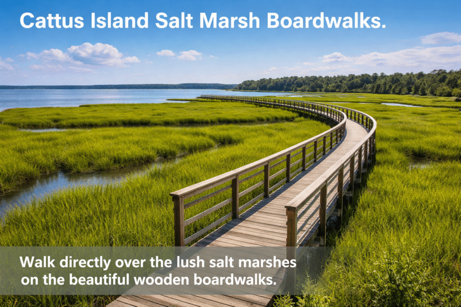 Cattus Island Salt Marsh Boardwalks