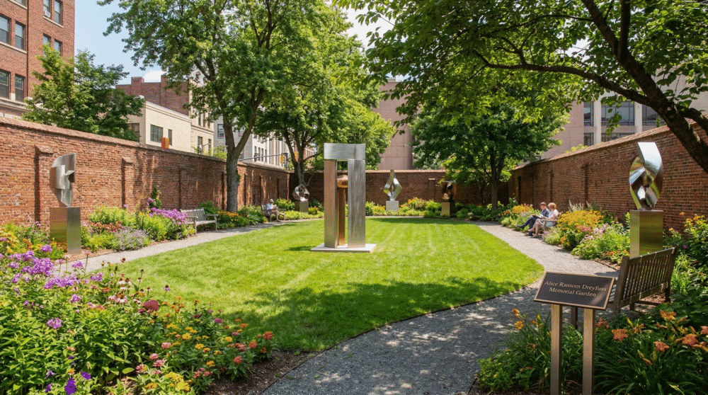 Alice Ransom Dreyfuss Memorial Garden Newark