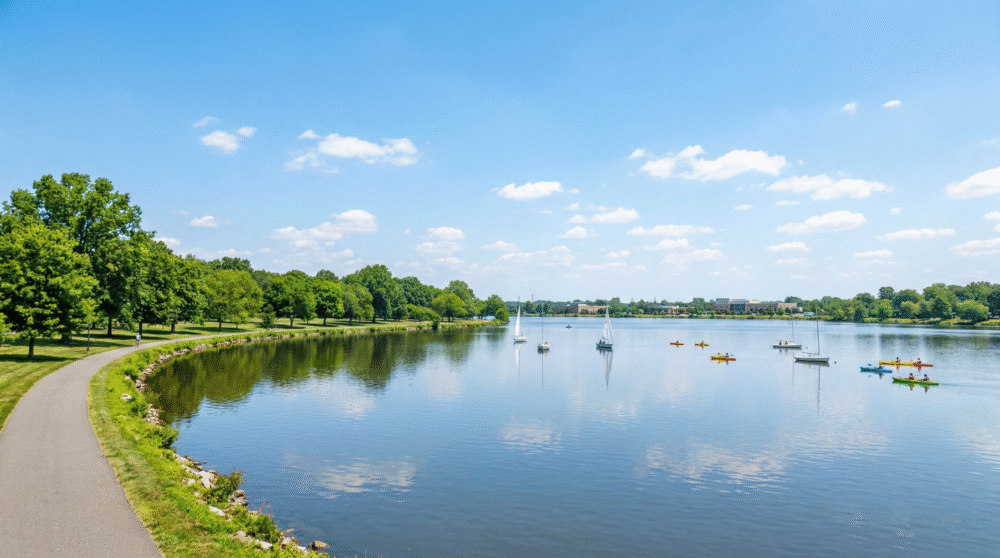 Cooper River Park NJ Waterfront View