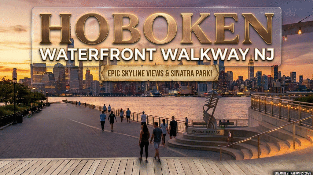 Sinatra Park Hoboken Skyline Views