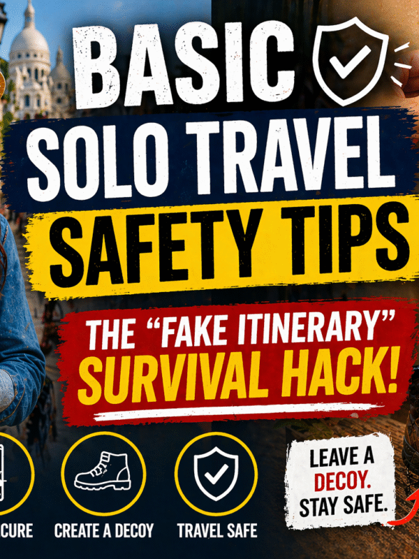 Basic Solo Travel Safety Tips