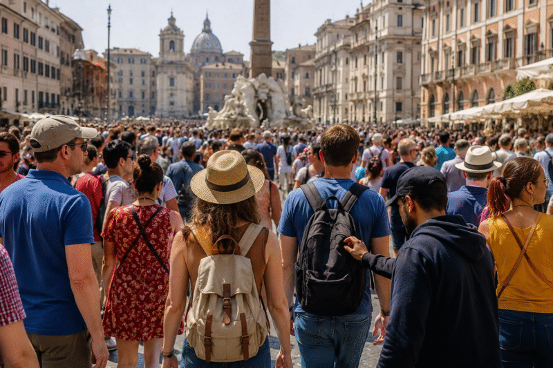 Pickpocket Prevention Tourist Crowds