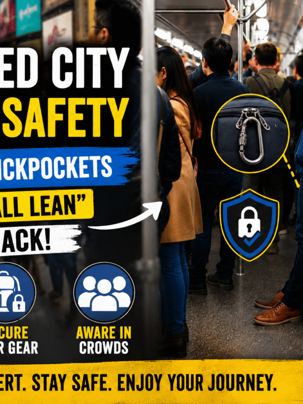 Crowded City Travel Safety