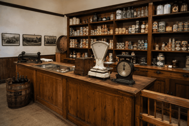 Elgin History Museum Elgin Illinois pioneer artifact display