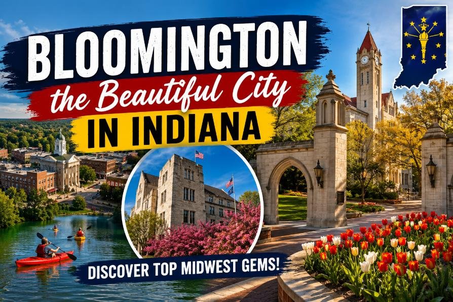 Bloomington the Beautiful City in Indiana