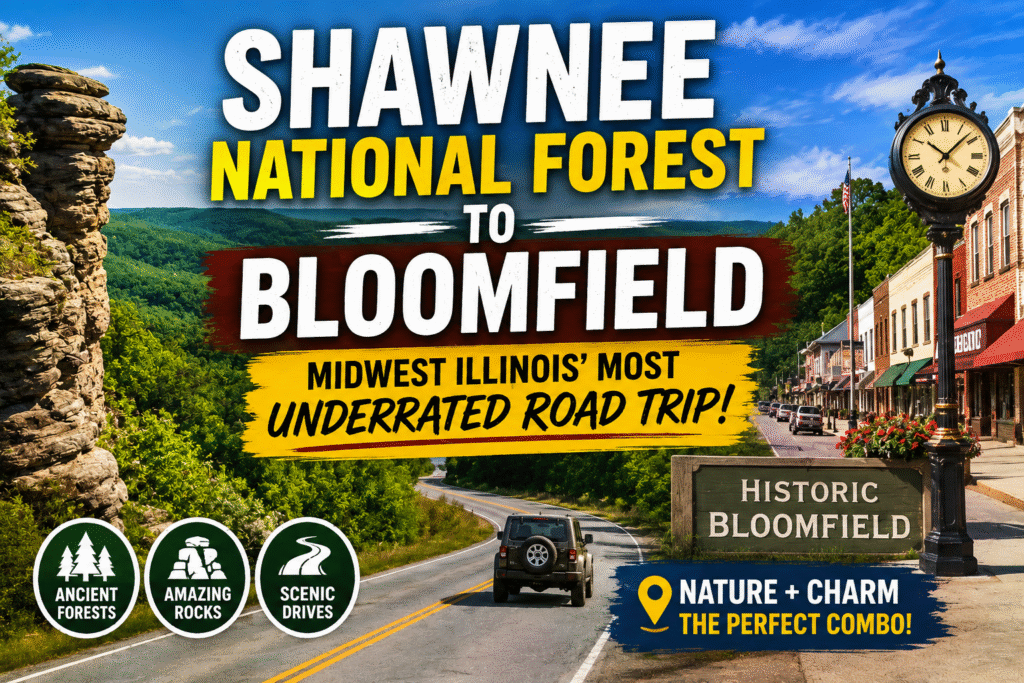 Shawnee National Forest Midwest Illinois Bloomfield