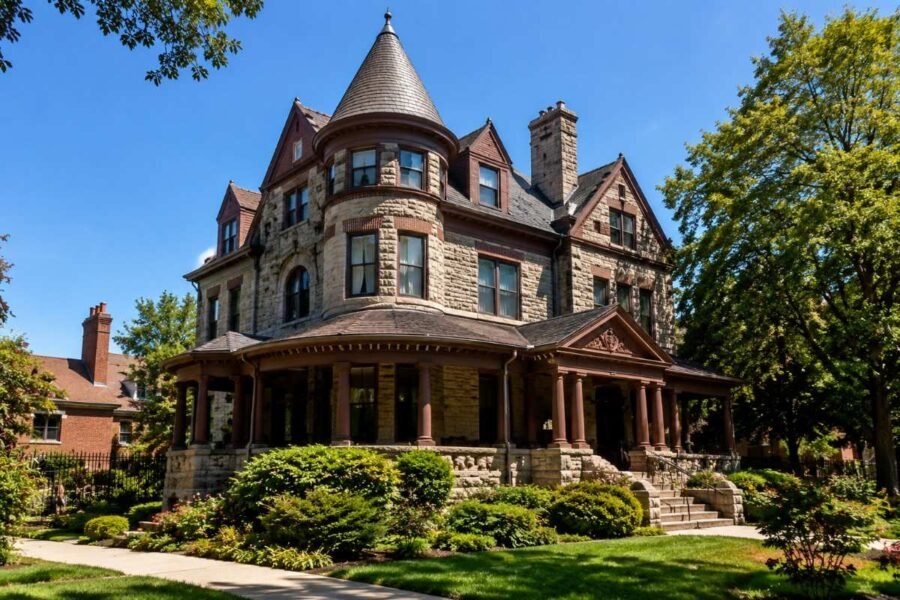 Oliver Mansion South Bend History exterior view
