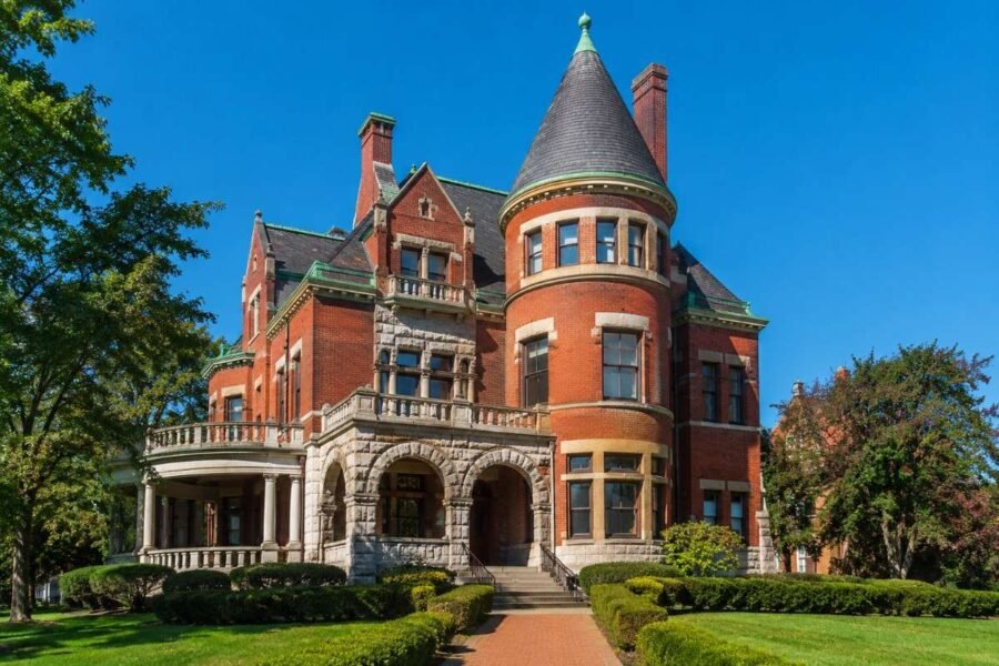 Seiberling Mansion Howard County exterior view