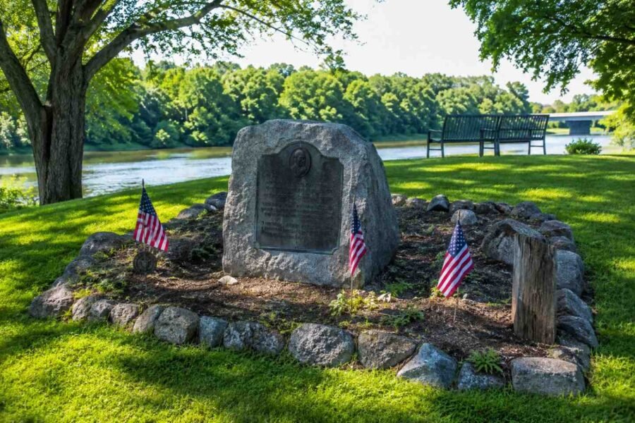 Johnny Appleseed Park Activities historic gravesite