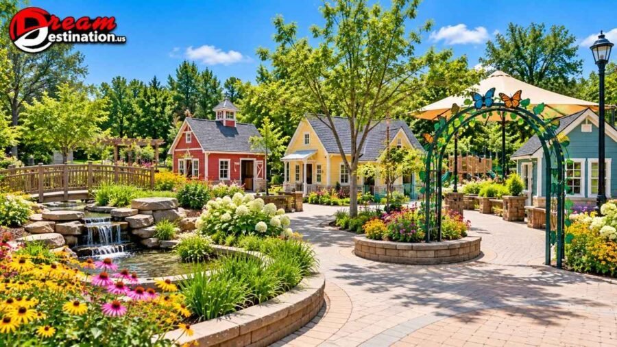 Coxhall Gardens Carmel Indiana outdoor children's garden